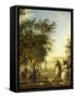 Apple Harvest-Jean-François Millet-Framed Stretched Canvas