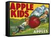 Apple Kids-null-Framed Stretched Canvas