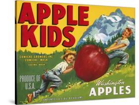 Apple Kids-null-Stretched Canvas