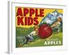 Apple Kids-null-Framed Giclee Print