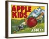 Apple Kids-null-Framed Giclee Print