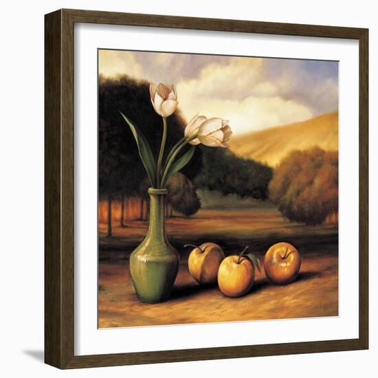 Apple Landscape-Migdalia Arellano-Framed Art Print