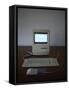 Apple Macintosh Classic Desktop PC-null-Framed Stretched Canvas