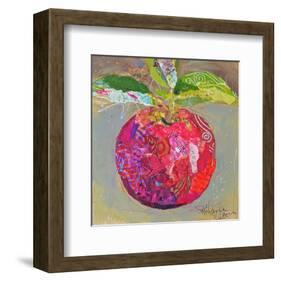 Apple On Branch-null-Framed Art Print