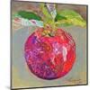 Apple On Branch-null-Mounted Art Print