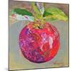 Apple On Branch-null-Mounted Art Print