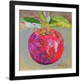 Apple On Branch-null-Framed Art Print