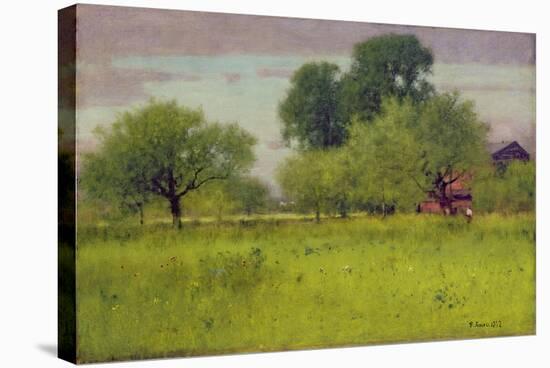 Apple Orchard, 1892-George Snr. Inness-Stretched Canvas