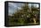 Apple Orchard Streaked Sky-Robert Goldwitz-Framed Stretched Canvas