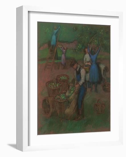 Apple Picking-Julio González-Framed Giclee Print