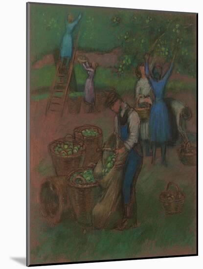 Apple Picking-Julio González-Mounted Giclee Print
