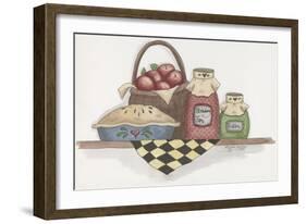 Apple Pie with Basket-Debbie McMaster-Framed Giclee Print