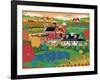 Apple Pond Farm Fall-Mark Frost-Framed Giclee Print