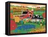 Apple Pond Farm Fall-Mark Frost-Framed Stretched Canvas