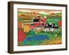 Apple Pond Farm Fall-Mark Frost-Framed Giclee Print