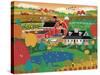 Apple Pond Farm Fall-Mark Frost-Stretched Canvas