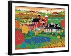 Apple Pond Farm Fall-Mark Frost-Framed Giclee Print