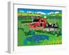 Apple Pond Farm Spring-Mark Frost-Framed Giclee Print