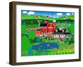 Apple Pond Farm Summer-Mark Frost-Framed Giclee Print