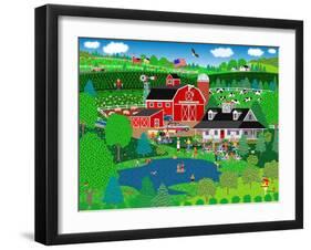 Apple Pond Farm Summer-Mark Frost-Framed Giclee Print