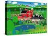 Apple Pond Farm Summer-Mark Frost-Stretched Canvas