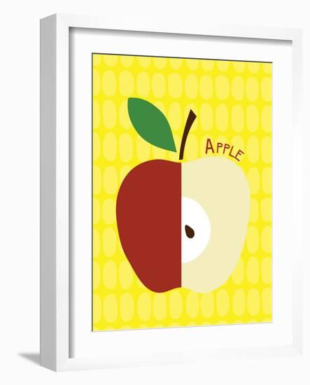 Apple Print-null-Framed Art Print