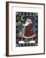 Apple Santa Noel-Michele Meissner-Framed Giclee Print