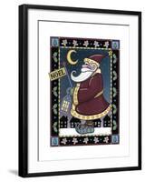 Apple Santa Noel-Michele Meissner-Framed Giclee Print