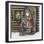 Apple Santa-Michele Meissner-Framed Giclee Print