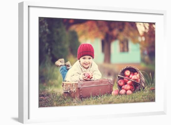 Apple Season-Tatyana Tomsickova-Framed Photographic Print