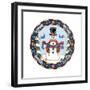 Apple Snowman-Michele Meissner-Framed Giclee Print