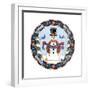 Apple Snowman-Michele Meissner-Framed Giclee Print