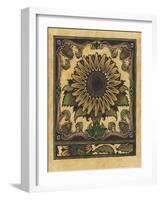 Apple Sunflower 2-Michele Meissner-Framed Giclee Print