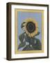 Apple Sunflower-Michele Meissner-Framed Giclee Print