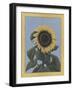 Apple Sunflower-Michele Meissner-Framed Giclee Print