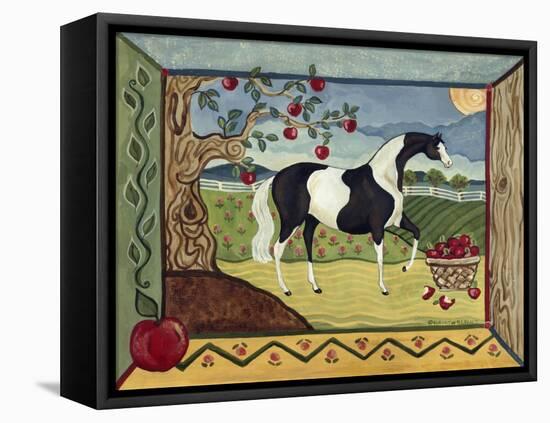 Apple Time- September 1-Kristin Bryant-Framed Stretched Canvas