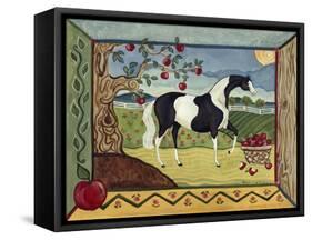 Apple Time- September 1-Kristin Bryant-Framed Stretched Canvas