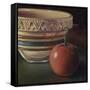 Apple Tomato-Michele Meissner-Framed Stretched Canvas