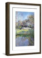 Apple Tree and Crescent Moon-Timothy Easton-Framed Giclee Print