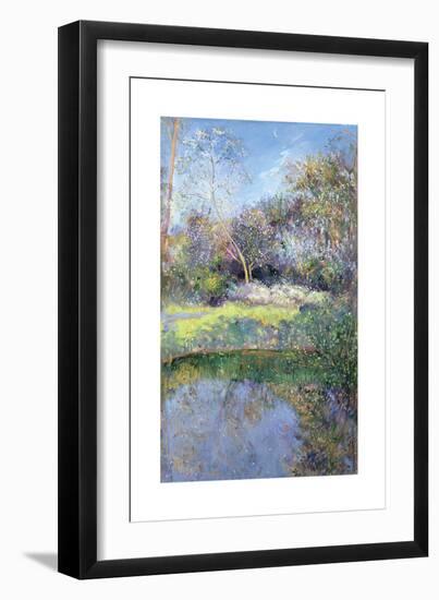 Apple Tree and Crescent Moon-Timothy Easton-Framed Giclee Print