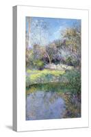 Apple Tree and Crescent Moon-Timothy Easton-Stretched Canvas