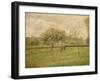 Apple Tree Blossom at Eragny-Camille Pissarro-Framed Giclee Print