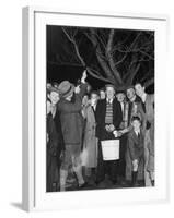 Apple Tree Custom Trees are Toasted with Mulled Cider While Singing a Wassail Song-null-Framed Photographic Print