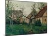 Apple tree in blooming-Harald Oscar Sohlberg-Mounted Giclee Print