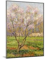 Apple Tree in Blossom, Pommiers en Fleurs-Henri Martin-Mounted Giclee Print