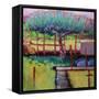 Apple Tree, spring-Marco Cazzulini-Framed Stretched Canvas