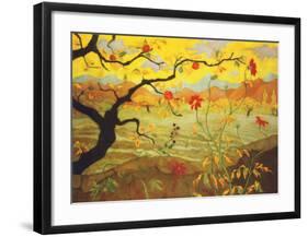 Apple Tree with Red Fruit, c.1902-Paul Ranson-Framed Art Print