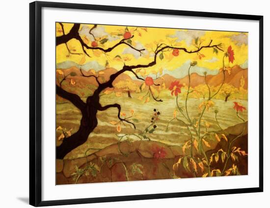 Apple Tree with Red Fruit, c.1902-Paul Ranson-Framed Art Print