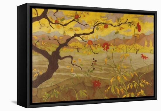 Apple Tree with Red Fruit, c.1902-Paul Ranson-Framed Stretched Canvas