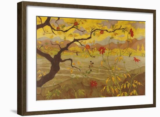 Apple Tree with Red Fruit, c.1902-Paul Ranson-Framed Giclee Print